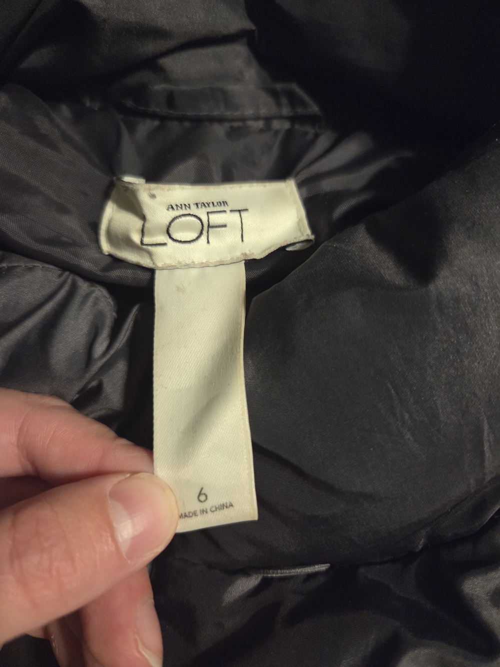 LOFT Men's Black Jacket